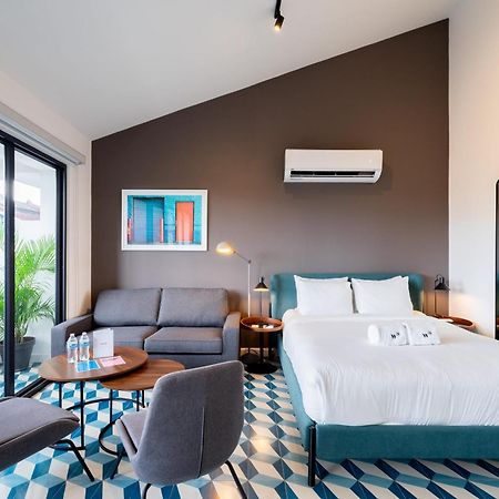شقة Artistic Loft In Santa Ana مدينة باناما المظهر الخارجي الصورة