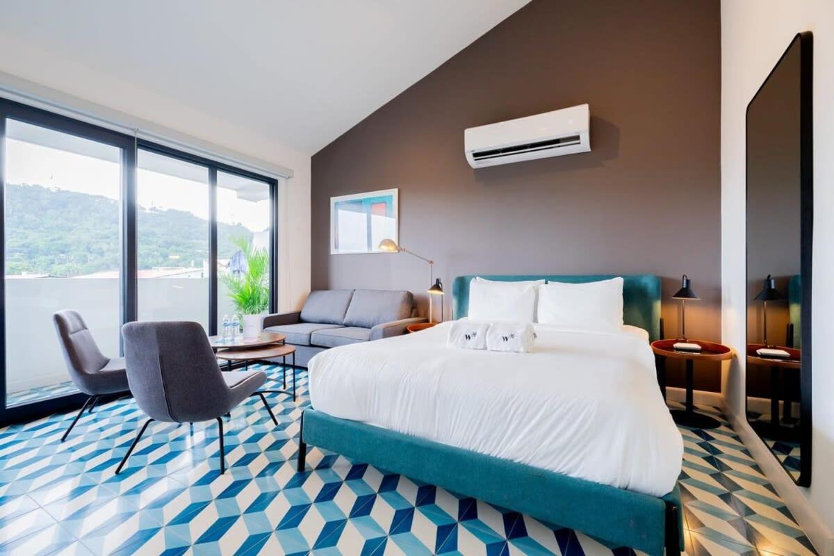 شقة Artistic Loft In Santa Ana مدينة باناما المظهر الخارجي الصورة