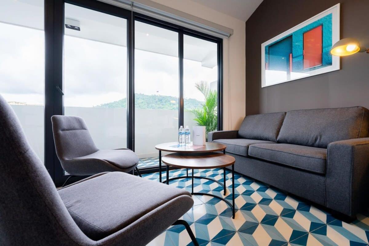 شقة Artistic Loft In Santa Ana مدينة باناما المظهر الخارجي الصورة
